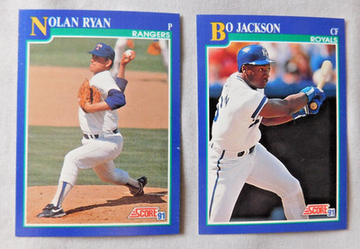 1991 Score #1-225 Baseball Card Pick one