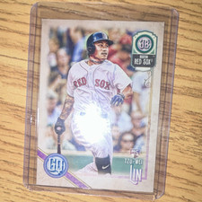 Topps 2018 Gypsy Queen Tzu-Wei Lin #171 Boston Red Sox Rookie Card. rookie card picture