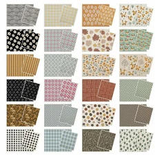 Costco Swedish Dishcloths, 12-pcs Set, Assorted Designs - 6 Large and 6 Standard