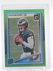 2025 Donruss Optic Kyle McCord Green (RAW)