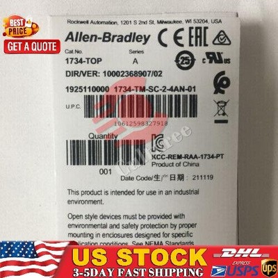 New Sealed 1734-TOP Allen Bradley POINT I/O Screw Terminal Base PLC 1734TOP