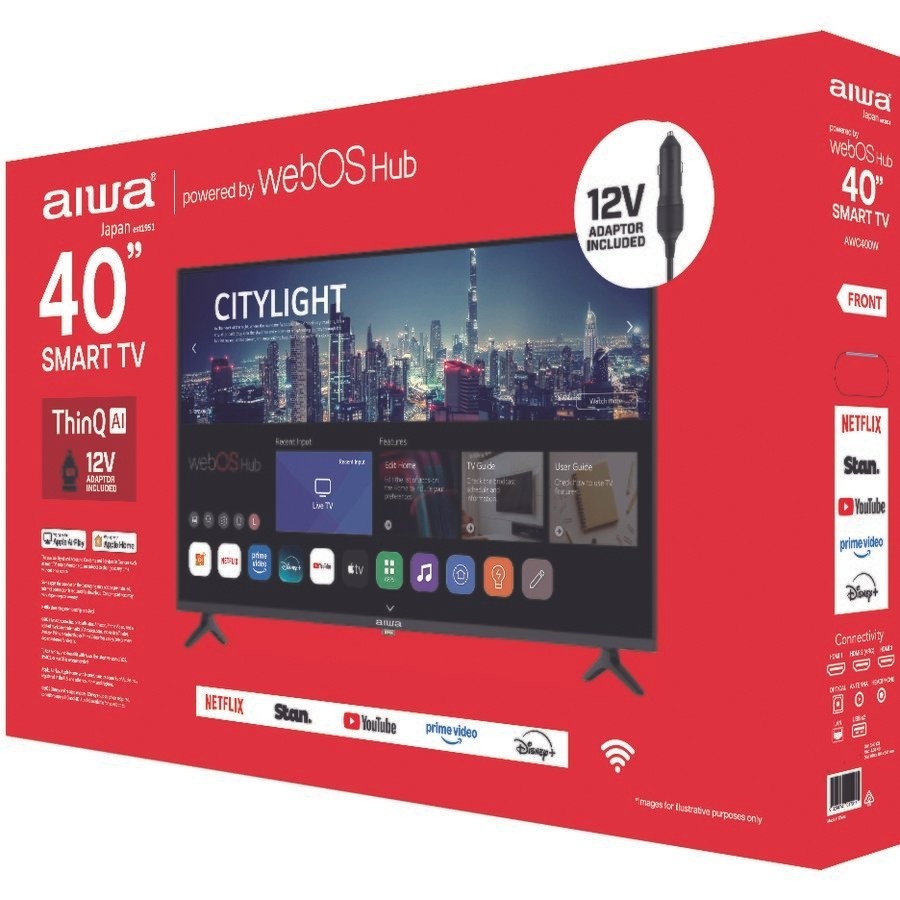 AIWA 40” Smart TV WebOS  ThinQ AI 12V / 240V ✅ Caravans ✅ Car ✅ Boats ✅ Netflix — image 5