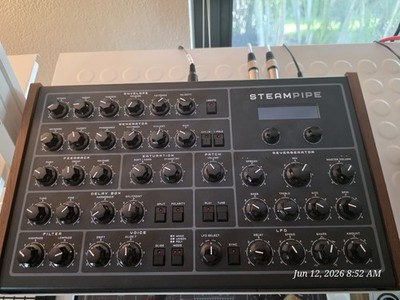 Erica Synth Steampipe Reverberator Analog Desktop Synth USB MIDI In/Out
