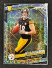Will Howard 2025 Panini Prizm #367 RC Lazer Prizm Rookie Steelers