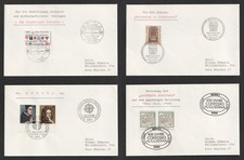 Germany Four 1980 FDC First Day Covers