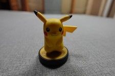 Nintendo Amiibo Pikachu Figure Pok mon Smash Bros NVL-001 Collectible Toy Used