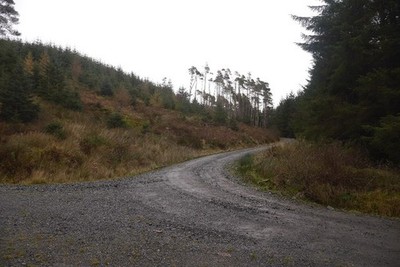 Foto 6x4 Straße aus Glen Fyne Innellan A durch Route zum Innellan c2017