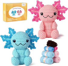 Crochet Kit for Beginners, Crochet Animal Kits,Crocheting Kit for Starters with