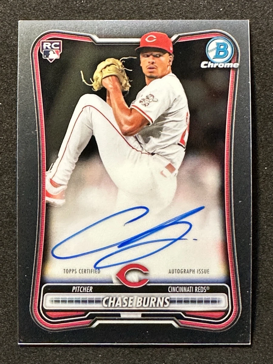 Bowman Cincinnati Reds Baseball Autographed Sports Trading Cards