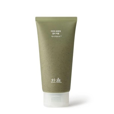 HANYUL Pure Artemisia Cleansing Pack Foam 120mL  Pack to foam K-Beauty
