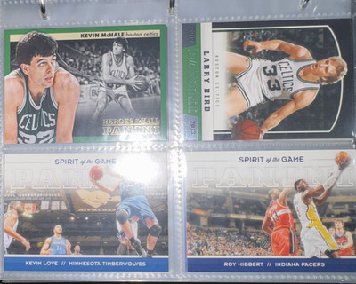 Panini NBA 2012-13 Basketball Card Lot Larry Bird McHale Hibbert Love Hall