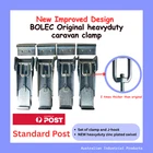 4x BOLEC Roof Clamp Pop Top Caravan Camper Toggle Jayco Expanda J Hook Clip RV