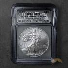2007 1 oz American Silver Eagle $1 - ICG MS70 First Day Issue