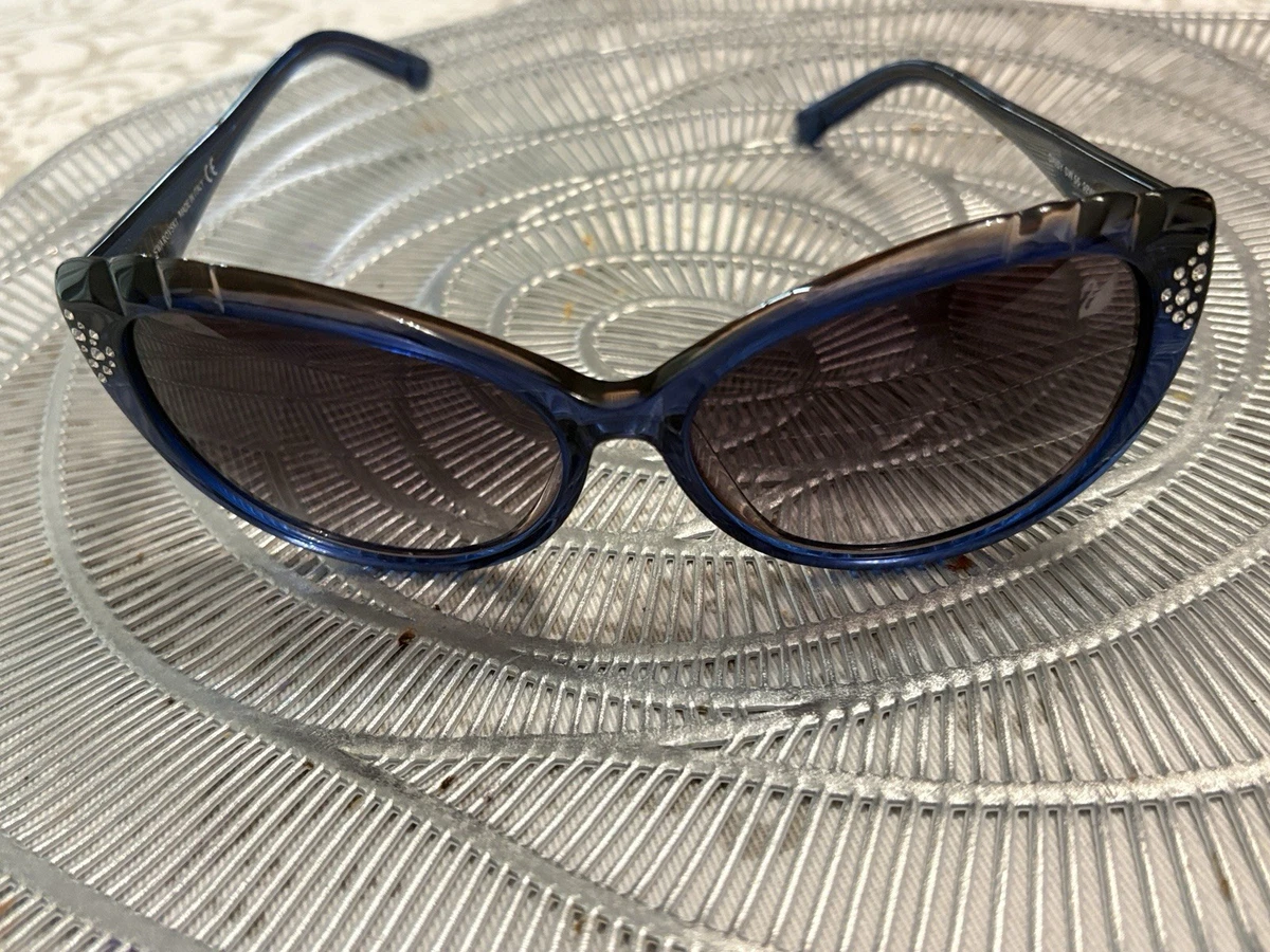 Swarovski Women\'s Sk6025 47Mm Sunglasses, Blue Swarovski Blue Sunglasses for Women for sale | eBay main image 3
