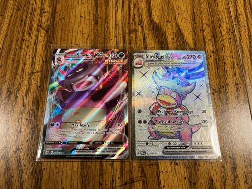 Slowking ex 238/193 Ultra Rare Paldea Evolved & Galarian Slowking VMax 100/198