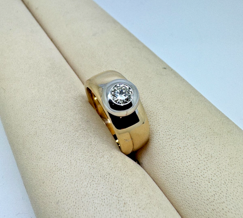 CHRIST Brillant Solitair Ring 0.40ct Lupenrein 14kt Gold RW53 - Bild 1 von 4