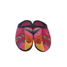 Haflinger Calypso Slippers Boiled Wool Multicolors Women's EU 36 /US 5