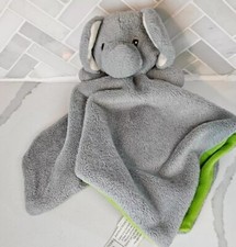 Animal Adventure Plush Elephant Lovey Blanket Green Grey 2022 Blankie