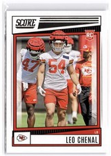 2022 Score #354 Leo Chenal RC