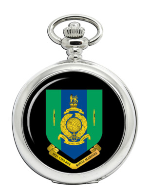 HQ3 Commando Brigade Royal Marines Taschenuhr
