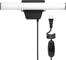 Outdoor LED Wall Light – 1200 Lumens,  Waterproof, Plug-In with Switch, 10ft