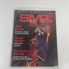 SMR Sports Market Report Magazine Kobe Bryant #308 March 2020 Sealed Wrap NOS