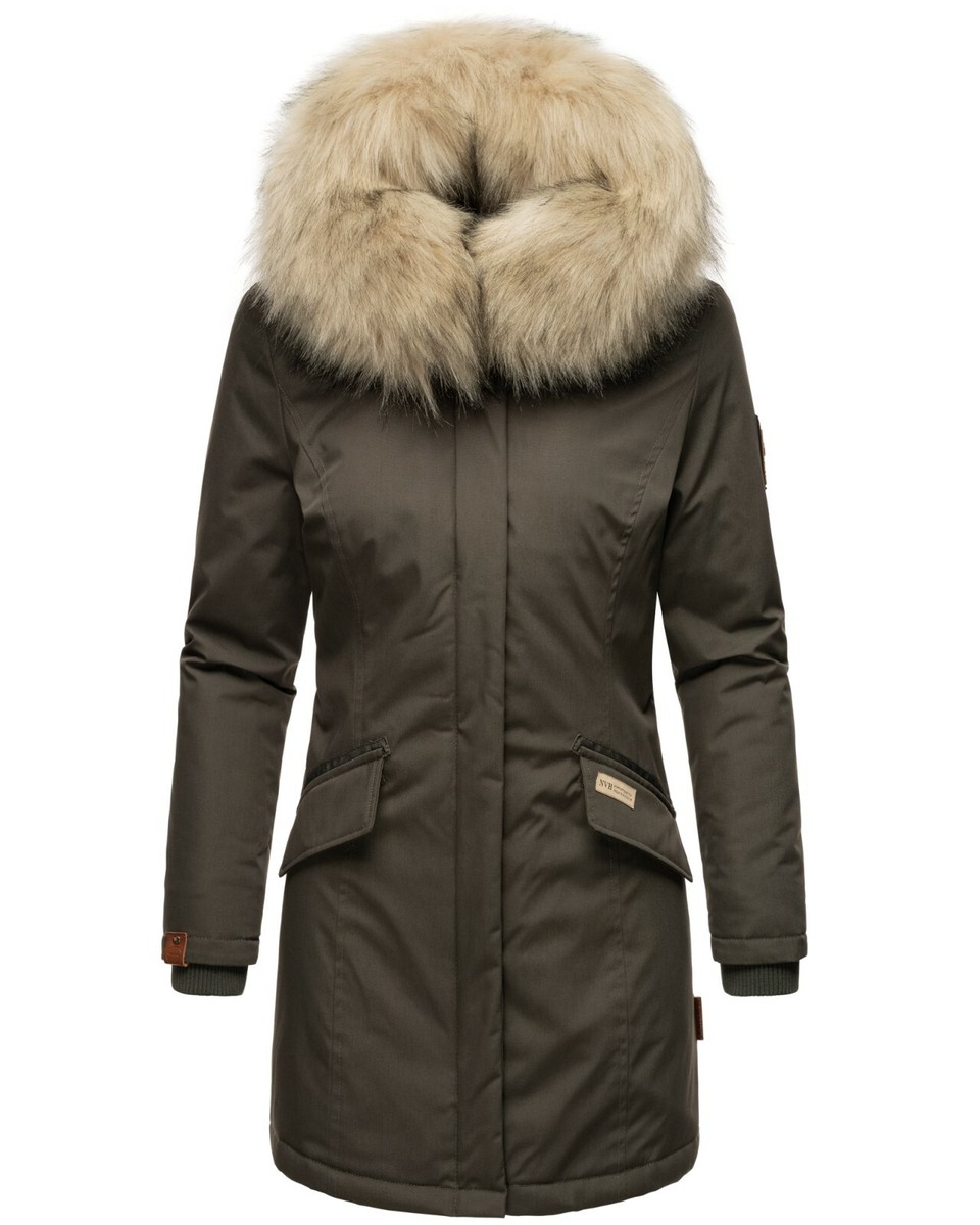 Female Outdoor Winter Jacket Woman Parka Coat Faux Fur Lined Water  Repellent NEW | eBay