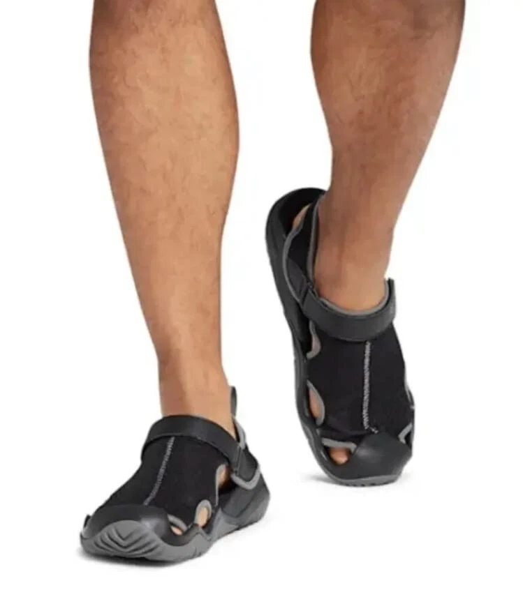 Crocs Mens Swiftwater Mesh Deck Slip On Sport Sandals Adjustable