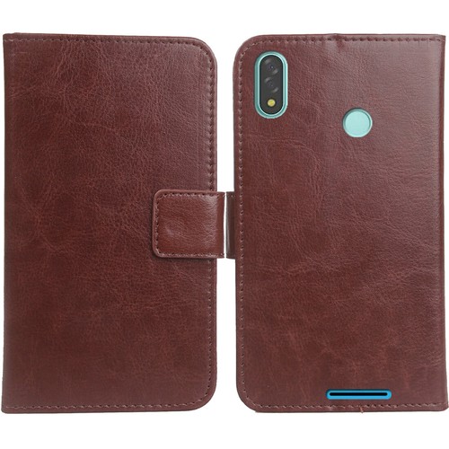 Flip PU Leather Phone Case Wallet Protective Cover For Aspera Nitro 5.7
