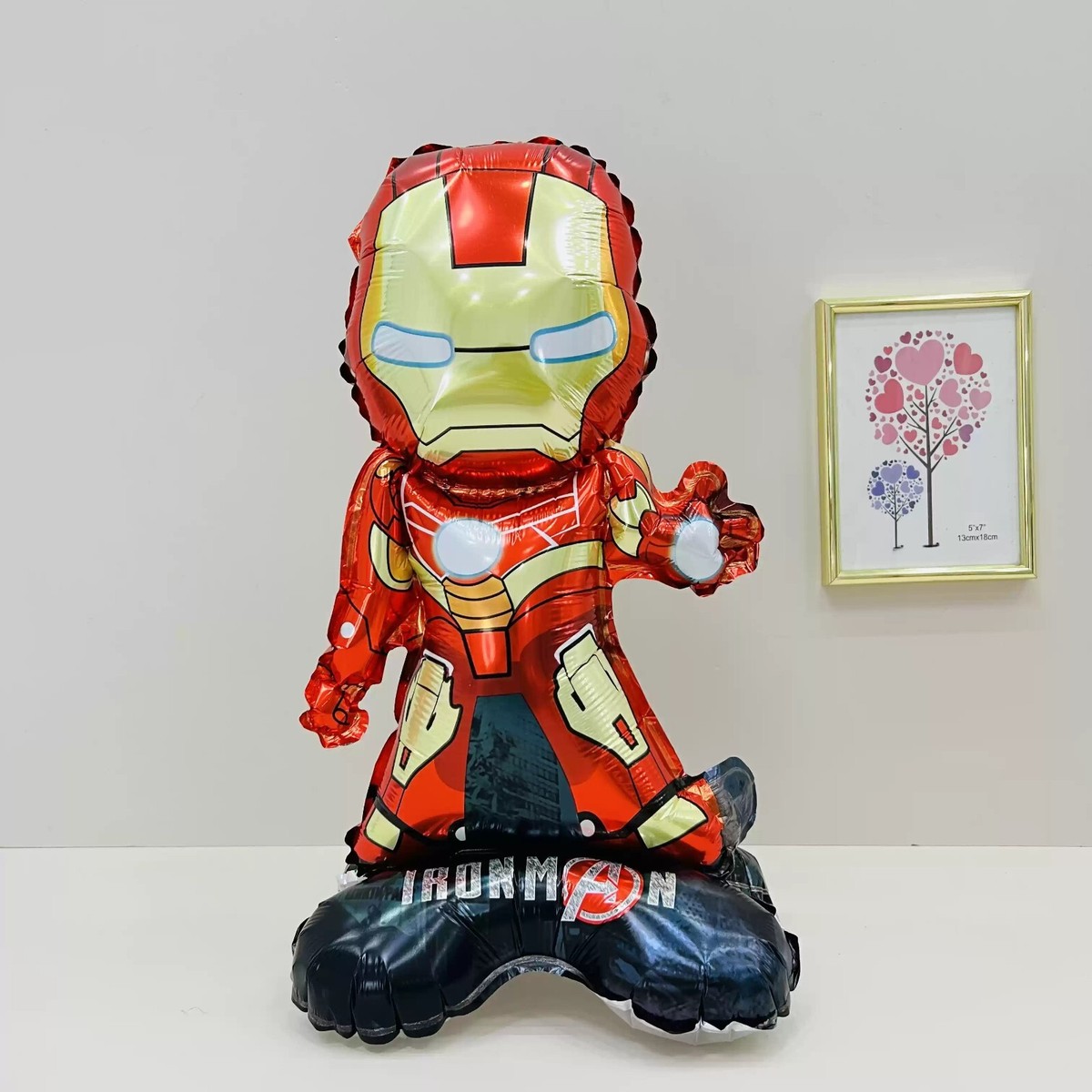 Figura De Iron Man Dekora De 9 Cm – Licencia Oficial Marvel, PVC Aptó Para Alimentos, Decoración Para Tartas Y Colección