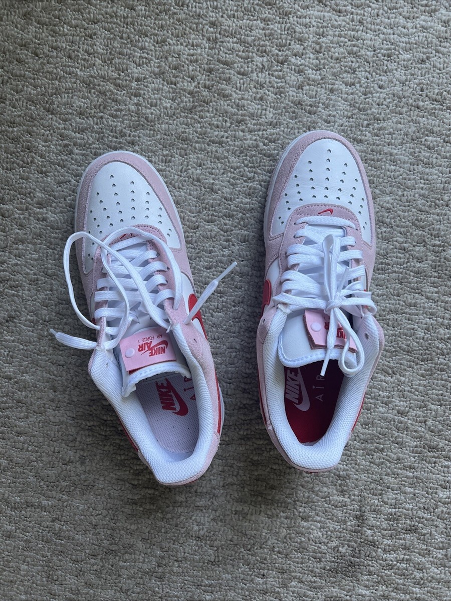 Size 10.5 - Nike Air Force 1 '07 QS Low Valentine's Day Love