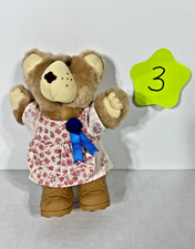 Vintage Wendy s Furskins Bears 1986 Hattie Furskin Plush Teddy 7"