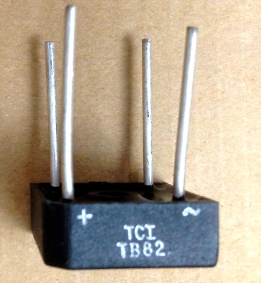8.0A Single Phase Bridge Rectifier TB82 Taitron 200V KBPC802 See Specs (5 pcs.)
