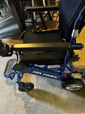 AIR HAWK Foldable Wheelchair WITH CHARGER Works Perfectly Fine
