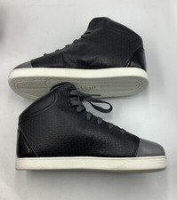 New FILA High Top Gray and Black with White Soles Size 4 1/2