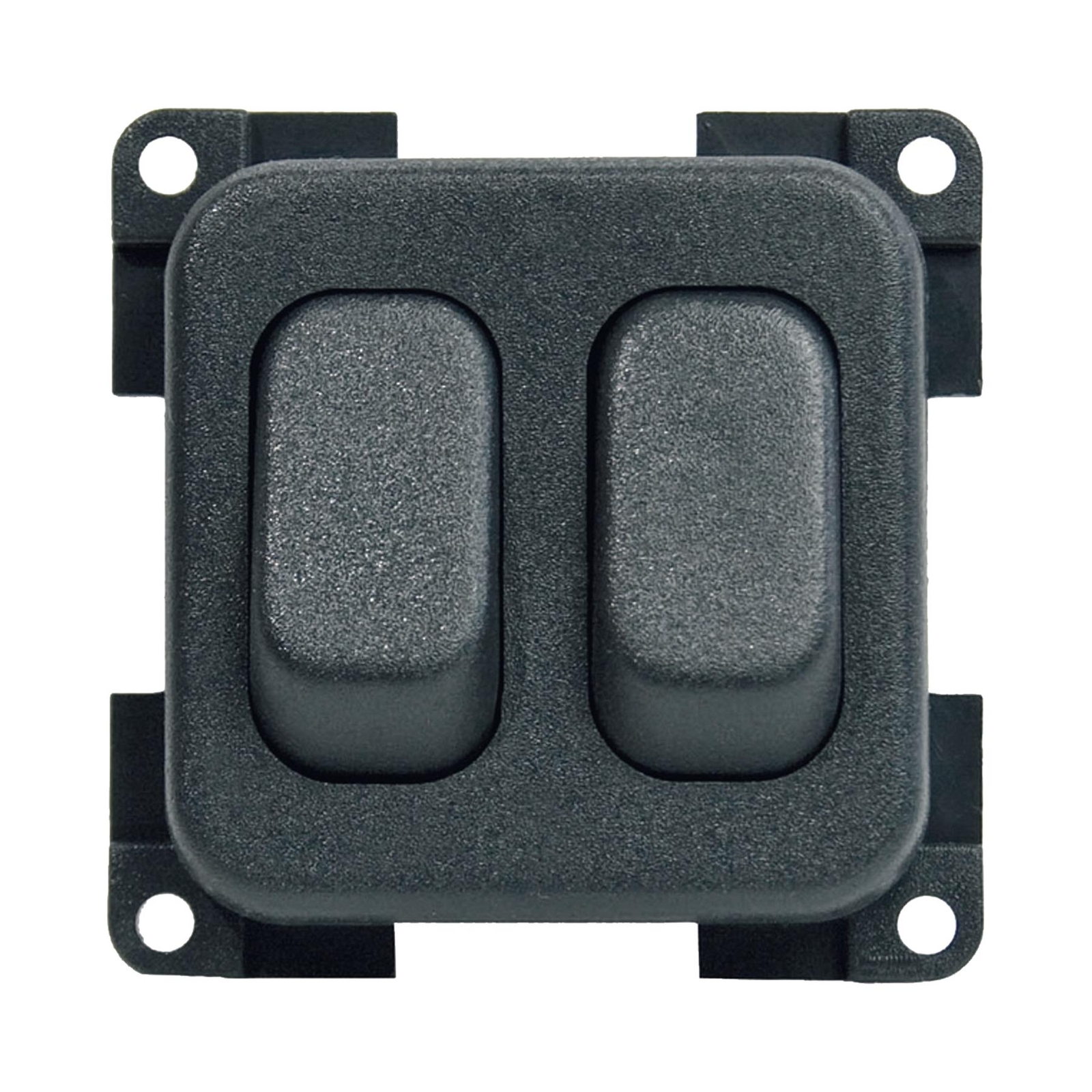 2 WAY CBE SWITCH 12V GREY DOUBLE BUTTON MODULAR CARAVAN MOTORHOME 272082