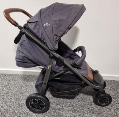 Joie Signature Mytrax Flex Pushchair, Colour Granit Blue, Rain