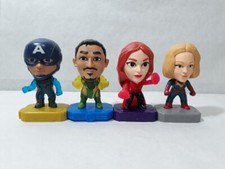 Lot of 4 McDONALD'S MARVEL ETERNALS HAPPY MEAL TOYS  Ships FREE