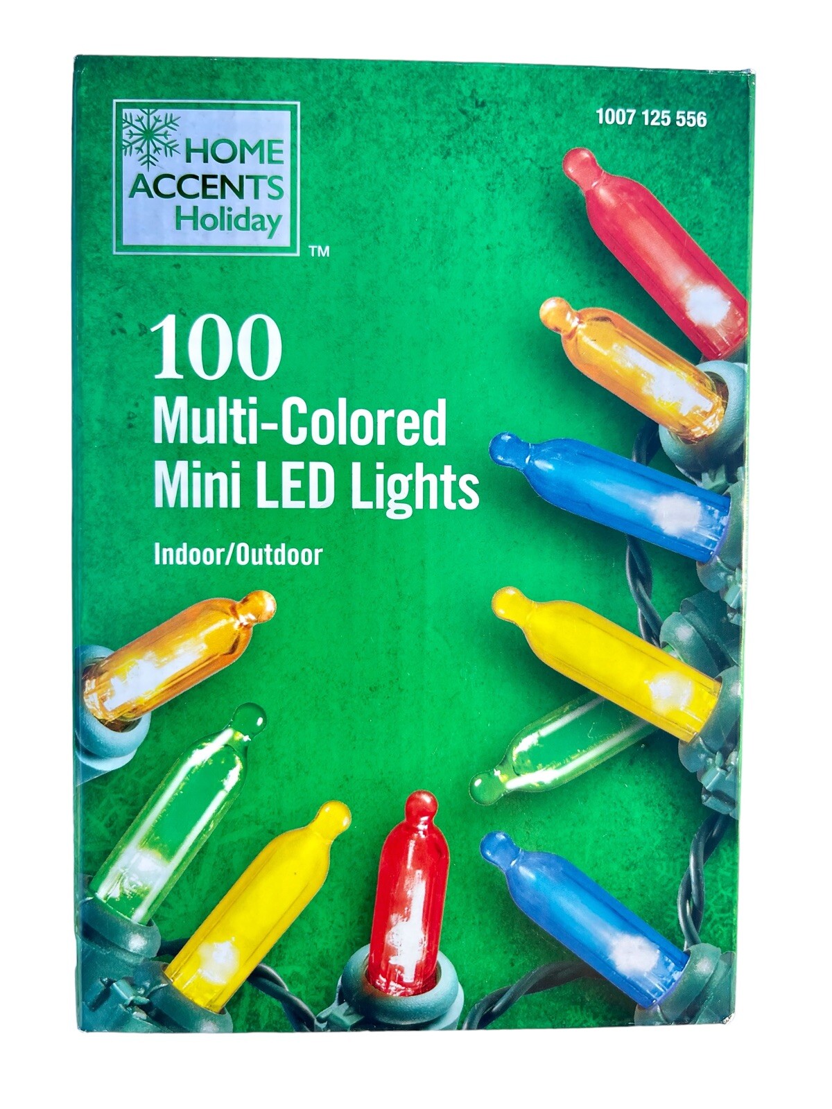 Home Accents Holidays 100 Multi Colored Mini LED Lights INDOOR