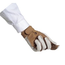 Crochet Back Gloves w/ hook loop closure Ladies' Ovation