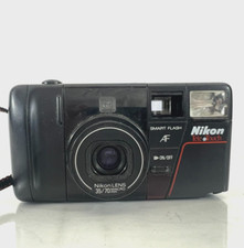 Nikon Tele Touch AF 35mm Film Camera 35-70mm Macro Lens Point Shoot For Parts