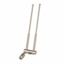 Solar Tackle P1 Titanium Adjustable Snag Ears Bars, Silver - P1SB