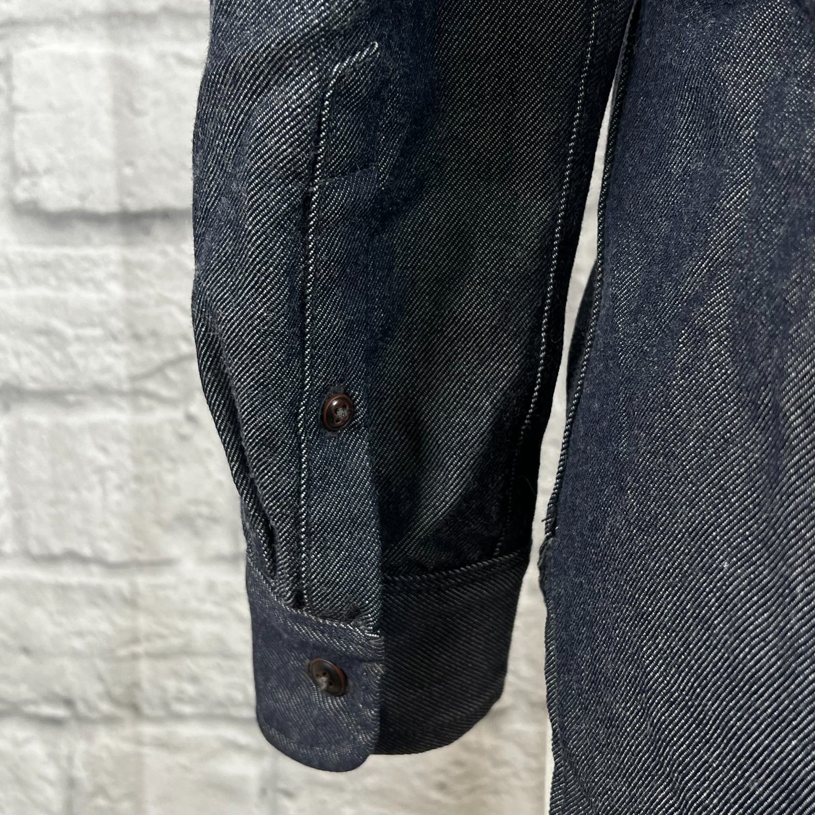 Pendleton x Levi Strauss Black Wool Button Up Shi… - image 7