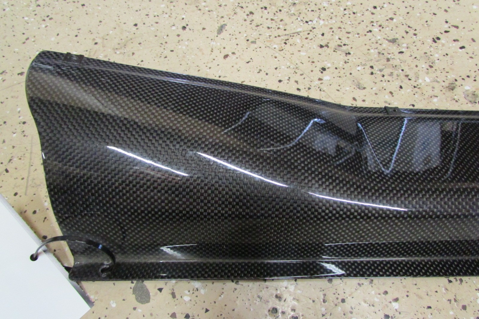 Lamborghini Murcielago RH Upper, Carbon Fiber Engine Bay Panel, Chip, 418103730