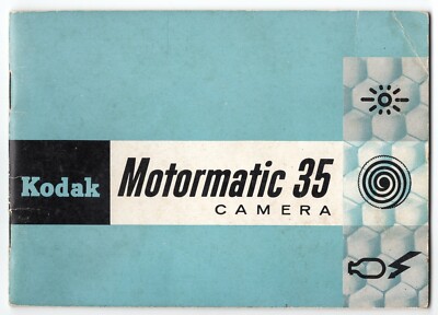 Kodak Motormatic 35 1960 Camera Instruction Book / Manual / User Guide