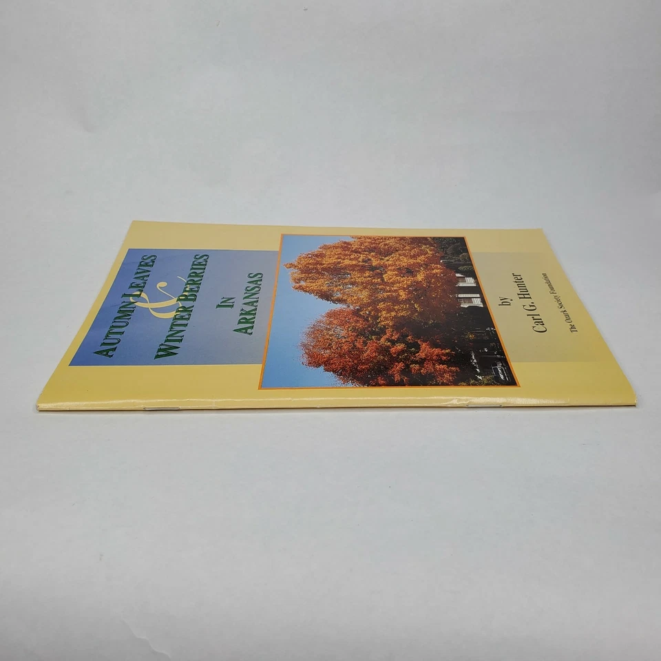 Autumn Leaves & Winter Berries in Arkansas by Carl G. Hunter 1995 Ozark Mountain - Image 2 of 4