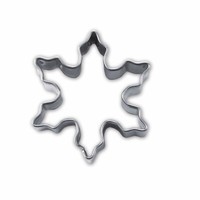 StäDter Ausstechform Edelstahl Ausstecher Keksausstecher Weihnachts Eiskristall