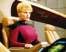 ELIZABETH DENNEHY as Lt. Comm. Shelby - Star Trek: TNG GENUINE SIGNED AUTOGRAPH
