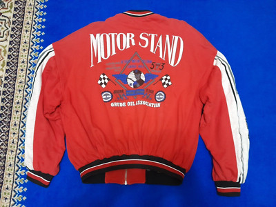 VINTAGE JACKET COLLECTION T5F TAKE FIVE  STAFF MOTOR STAND  FULL ZIP SIZE L