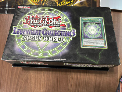 Konami YUGIOH Legendary Collection 3 Box-Yugis World Box Board And